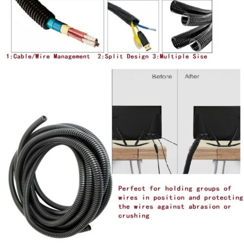 Blackout Split Wiring Loom - Protector Wires & Cables Plastic Wiring Tube Lot
