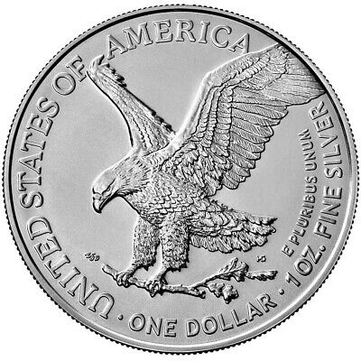 Presale - 2021 $1 Type 2 American Silver Eagle 1oz BU