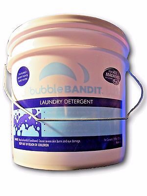 Bubble Bandit Laundry Detergent With 8.7% Phosphate. 7.8 lb pail- USDA approved