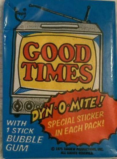 Good Times JJ TV Sitcom 70's Comedy Black Culture Card Set Pack Lear Topps Me We
