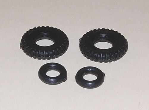 Matchbox 39c Ford Tractor Tires - Set of 4