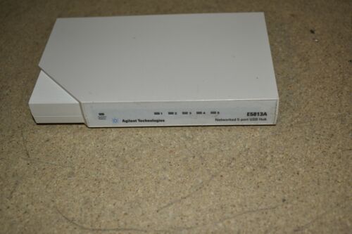 ^^ AGILENT TECHNOLOGIES E5813A NETWORKED 5 PORT USB HUB (DF18)