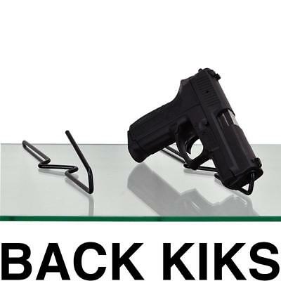 Gun Storage Solutions Back Kikstands- 10 Pack (Attaches to Glass Shelves)