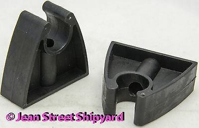 Marine Boat RV ¾ to 1 inch Rubber Pole Light Broom Gaff Storage Clips 72051