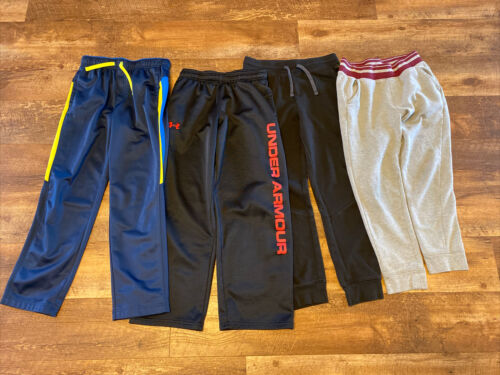 Lot of Under Armour and Athletic Works Boys Pants Size 10-12