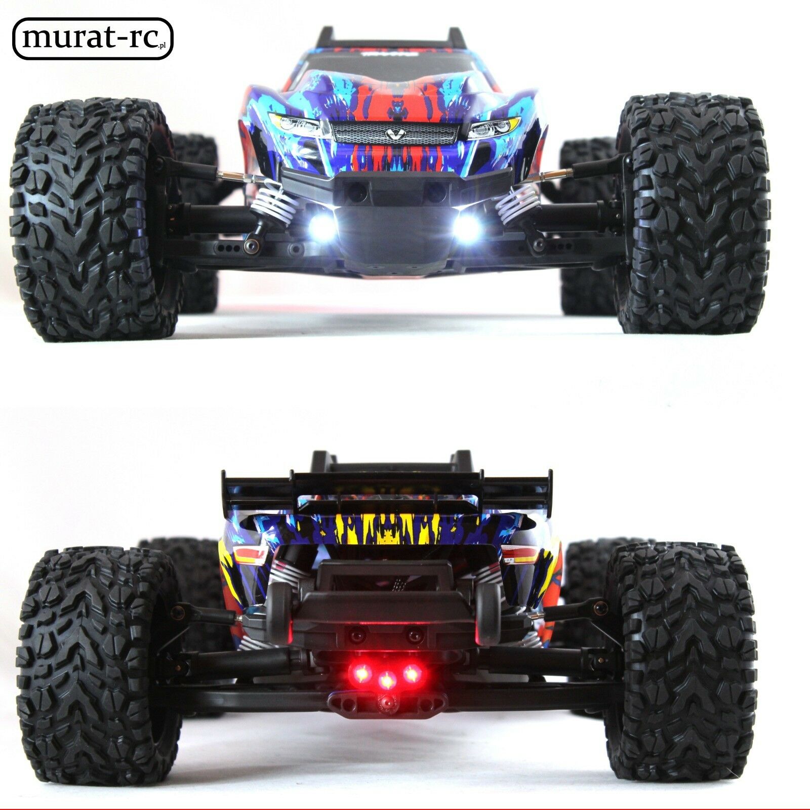 LED Lights For Rustler 4x4 VXL XL-5 Traxxas by murat-rc