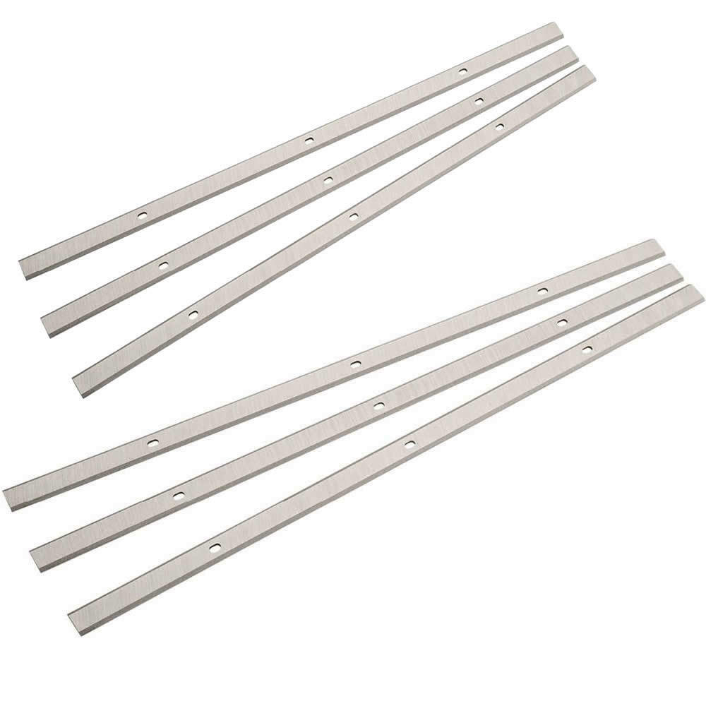 6PC 13-Inch HSS Planer Blade For WEN 6552, 6552T, Delta 22-590, 22-591 Planer