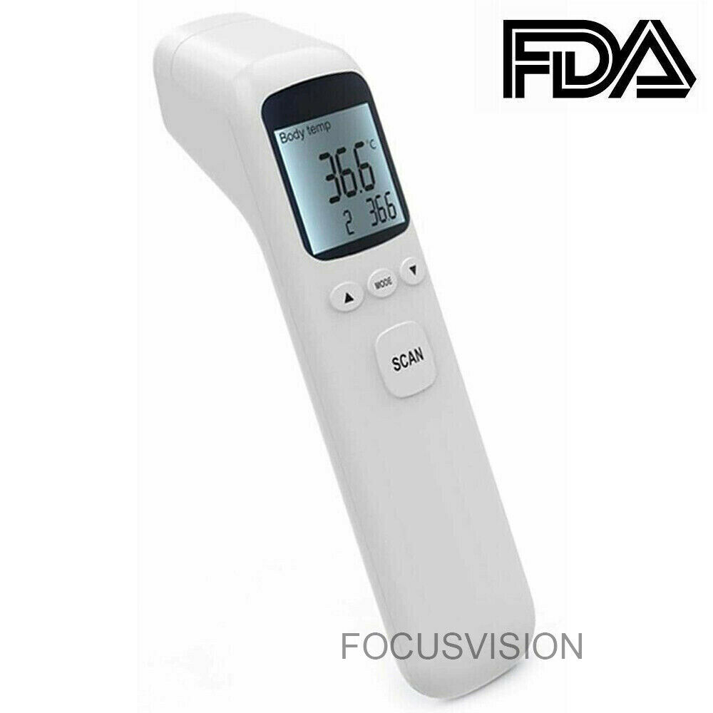 Medical NON-CONTACT Body Forehead IR Infrared Digital Thermometer Adult Baby