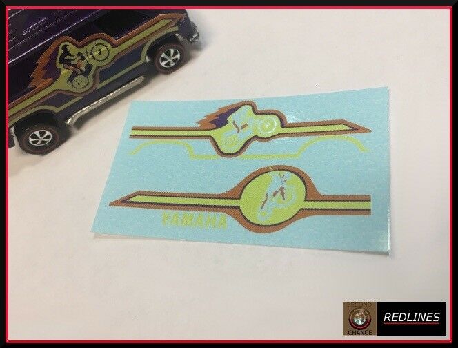 1975 Hot Wheels Redline 'Super Van' Reproduction Decal SCR-0192