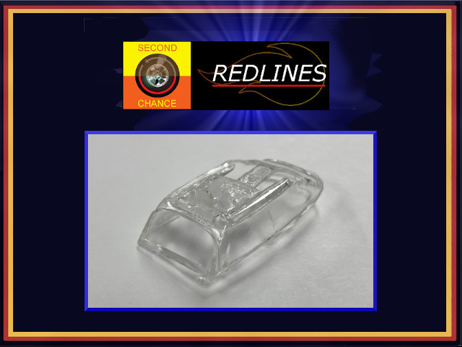 1968 Hot Wheels Redline 'Custom VW' Repro Windshield 6220US SCR-W0031