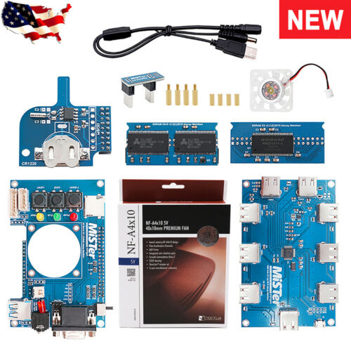 Mister FPGA V2.1 IO Board USB HUB SDRAM Extra Slim V2.5 Board Kit for DE10-Nano