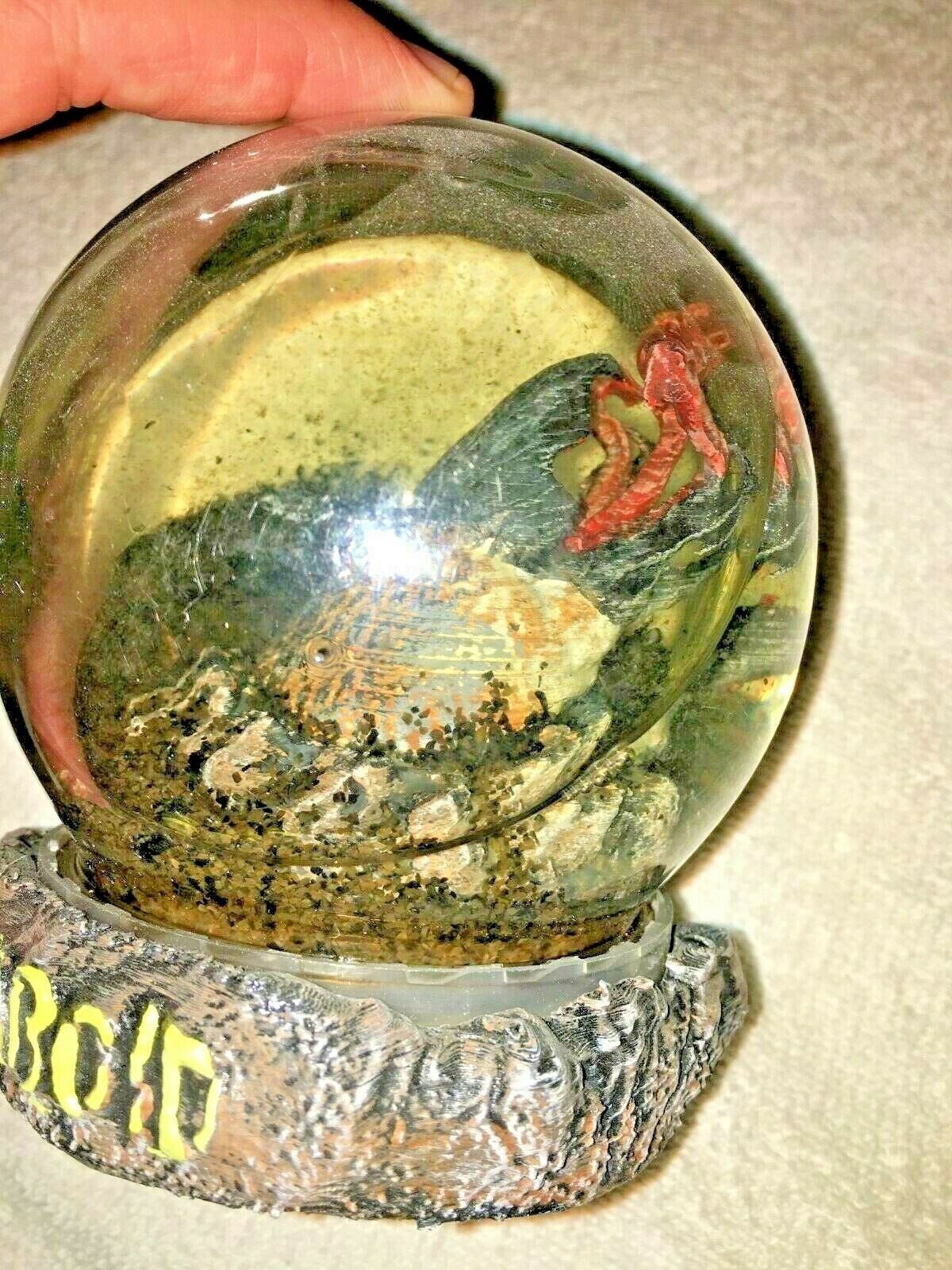 Screen used GRABOID WATER GLOBE from the TREMORS/KEVIN BACON 2018 TV PILOT.