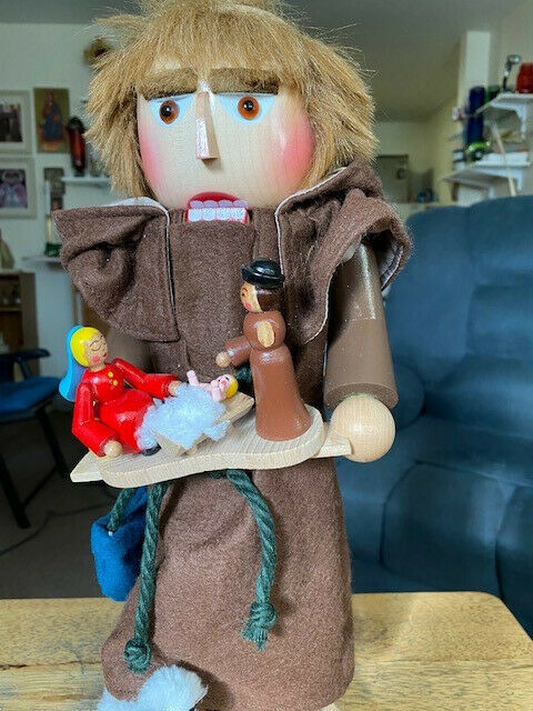 Creche St. Francis nutcracker, limited edition #2128/5000, signed by Karla Stein