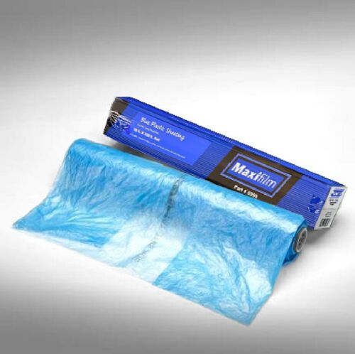 MAXIFILM 8999 16' X 350' BLUE PLASTIC SHEETING PAINTABLE